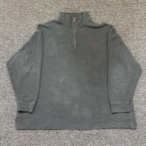 Black vintage polo ralph lauren quaterzip